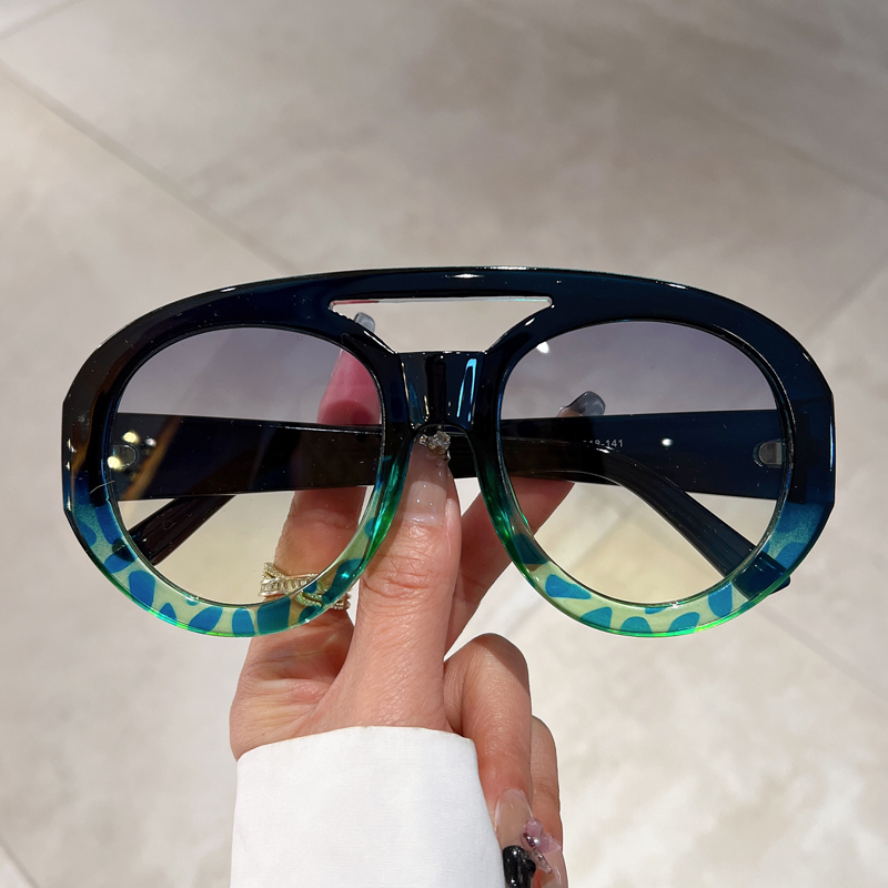 Sunglasses Uv400 - Occhiali da Sole Oversize Rotondi da