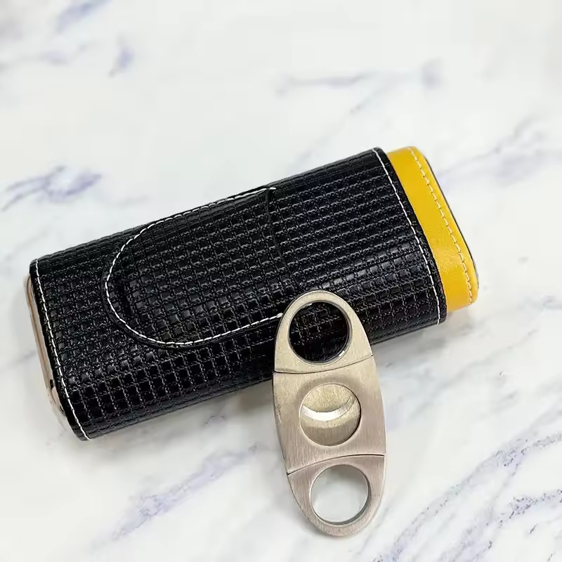 Humidor Portatile in Pelle con - Premium Cigar Case recensione e prezzo