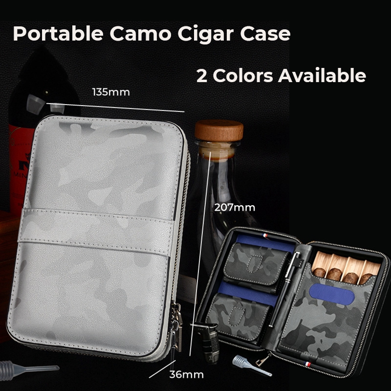 Portasigari da Viaggio in Pell - Premium Cigar Case recensione e prezzo