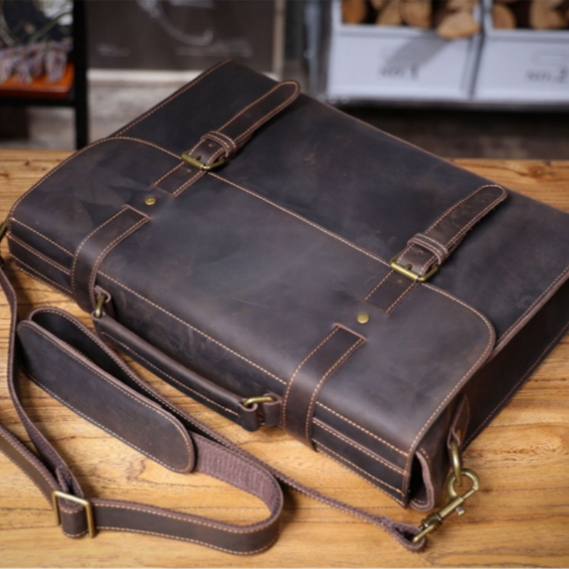 Borsa da uomo originale di lus - Leather Briefcase recensione e prezzo