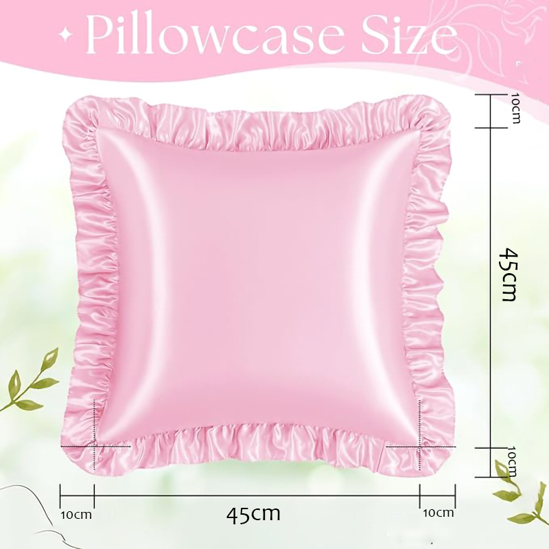 2 Federe in Raso con Volant pe - Silk Pillowcase recensione e prezzo